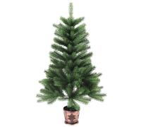 Arbre de Noël Artificiel Aiguilles Réalistes 65cm Vert Sapin Décoration vidaXL