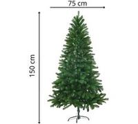 vidaXL Arbre de Noël artificiel Aiguilles réalistes 150 cm Vert 246398