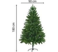 VIDAXL Arbre de Noël artificiel Aiguilles réalistes 180 cm Vert