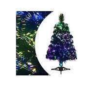 vidaXL Arbre de Noël artificiel Fibre optique 64 cm Vert 246402