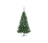 VIDAXL Arbre de No?l artificiel avec LED et boules 150 cm Vert