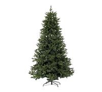 Arbre de Noël Artificiel Relaxdays, 150 cm, Sapin Nordmann, avec Support, Pointes en PVC, réaliste, Vert