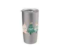 Arbre de Noël assorti à la foi religieuse Gobelet isotherme en acier inoxydable double paroi