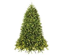 Arbre de Noël, Avec 8 modes d'éclairage, support métallique pliable(6ft)