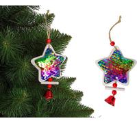 Arbre de Noël avec paillettes Fée Clochette Décoration d'arbre de Noël