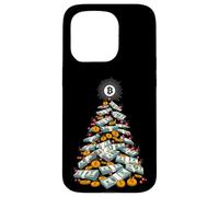 Arbre de Noël Bitcoin et billets de 100 000 dollars Coque pour iPhone 15 Pro