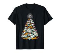 Arbre de Noël Bitcoin et billets de 100 000 dollars T-Shirt