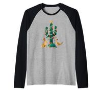 Arbre de Noël Cactus Sud Texas Nouveau-Mexique Noël Manche Raglan