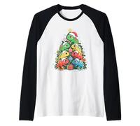 Arbre de Noël caméléons pour Tout-Petits garçons Manche Raglan