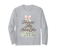 Arbre de Noël chrétien Oh Come Let Us Adore Him Manche Longue