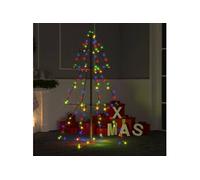 Arbre de Noël Cône 160 LED d'Intérieur/d'Extérieur Sapin de Noël Décoration de Noël Ornement de Noël Salon Patio Jardin Arrière-cour 78x120 cm
