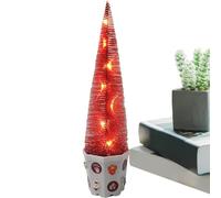 Arbre de Noël de table, arbre de Noël de table | Arbre de Noël décoré de table avec musique et lumières colorées | Décoration artificielle pour mariage, petite veilleuse pe