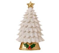 Arbre de Noël de table, Décorations de table de Noël | Figurines de Décorations de Noël d'intérieur Décoration d'intérieur avec lumière LED,Sculptures Creative Décorations pour la