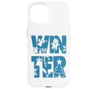 Arbre de Noël d'hiver Wonderland Anges en Pain d'épices Coque pour iPhone 15