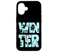 Arbre de Noël d'hiver Wonderland Anges en Pain d'épices Coque pour iPhone 16