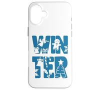 Arbre de Noël d'hiver Wonderland Anges en Pain d'épices Coque pour iPhone 16 Plus