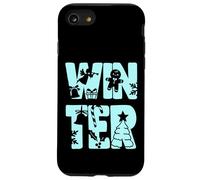 Arbre de Noël d'hiver Wonderland Anges en Pain d'épices Coque pour iPhone SE (2020) / 7/8