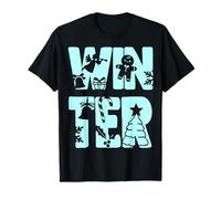 Arbre de Noël d'hiver Wonderland Anges en Pain d'épices T-Shirt