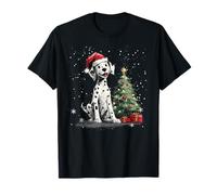Arbre de Noël drôle en Forme de Chien Dalmatien pour Femmes, Hommes, Enfants T-Shirt