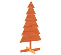 Arbre de Noël en bois pour décoration 120 cm bois de pin massif