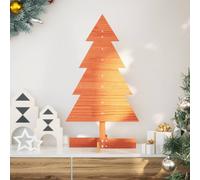 Arbre de Noël en Bois pour Décoration Bureau Maison Intérieur Pin Massif vidaXL