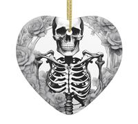 Arbre de Noël en céramique à suspendre avec pendentif d'amour WHJSHOP Goth Beauty Girl Picture Maisons, centres commerciaux, supermarchés et magasins