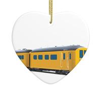 Arbre de Noël en céramique à suspendre WHJSHOP Le motif de train libre peut ajouter une touche romantique aux festivals ou fêtes