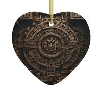 Arbre de Noël en céramique suspendu Amour Pendentif YYHHAOFA Civilisation Ancienne textures Image Décoration centres commerciaux, supermarchés, magasins