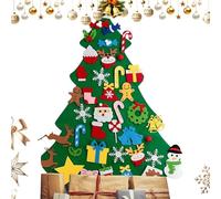 Arbre De Noël En Feutre DIY - Kit D'artisanat Pour enfant De 260 G, Décoration Festive En Feutre, Activité D'ornement Interactive | Mini Arbre De Noël En Feutres Pour Projets De Fête En Classe