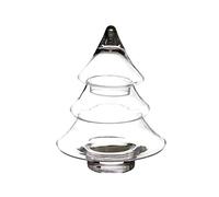 Arbre de Noël en Forme de Biscuit en Verre cod.SB02533LU cm 38h diam.32 by Varotto & Co.