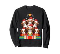 Arbre de Noël en Forme de Chien Cavalier King Charles Sweatshirt