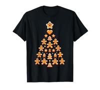 Arbre de Noël en Pain d'épice Amusant T-Shirt