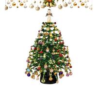 Arbre de Noël en perles à faire soi-même - Décoration de table colorée | Kit de perles d'arbre de Noël pour travaux manuels, classes, fêtes, salle d'étude, bureau, bibliothèque, entrée