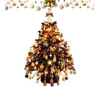 Arbre de Noël en perles - Décoration artisanale colorée | Kit de perles d'arbre de Noël pour travaux manuels, classes, fêtes, salle d'étude, bureau, bibliothèque, entrée
