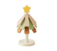 Arbre de Noël - Ensemble de sauveteurs en Forme de Tasses de Cuisine en Silicone Isolant et esthétique de Carreaux de Contre-offs Post de Protection Contre la Chaleur Silicone Tree Unique Nappe