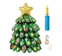 Arbre De Noël Gonflable - Arbre De Noël Gonflable, Exposition De Noël En Plein Air | Créez Un Adorable Présentoir Pour Arbre De Pin De Style Dessin Animé, Parfait Pour L'hiver Et Le Décor