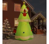 Arbre de Noël Gonflable avec LED 500 cm Sapin Décoration Ornement vidaXL