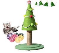 Arbre de Noël griffoir pour chat, arbre de Noël, gratte-ciel, arbre de Noël, design anti-rayures, résistant à l'usure
