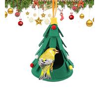 Arbre de Noël Guinée - Lit de Noël pour petit animal - Cachette chaude - Maison, lits pour animaux, trucs pour petits animaux de compagnie