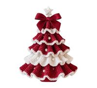 Arbre de Noël | Kit pour Tresser le Sapin de Noël Boho Macrame avec Instructions, Arts et Artisanat pour Salon, Couloir, Chambre à Coucher, Chambre, Balcon (C, 9cm)