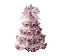 Arbre de Noël | Kit pour Tresser le Sapin de Noël Boho Macrame avec Instructions, Arts et Artisanat pour Salon, Couloir, Chambre à Coucher, Chambre, Balcon (F, 9cm)