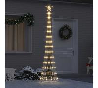 Arbre de Noël LED avec support Métal Décorations Éclairage fête d'Hiver vidaXL v