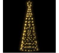 Arbre de Noël lumineux - 200 LED - Blanc chaud - 182 cm - Intérieur/extérieur