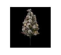 Arbre de Noël lumineux extérieur à planter H90 blanc chaud