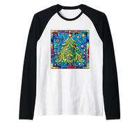 Arbre de Noël Mandala Noël Xmas Manche Raglan