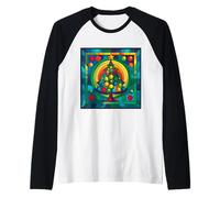 Arbre de Noël Mandala Noël Xmas Manche Raglan