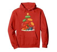 Arbre de Noël Mignon mitochondries biologie cellulaire cellulaire Sweat à Capuche