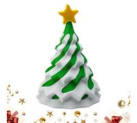 Arbre de Noël Multicolore imprimé en 3D en, créant Une Forme de cône Impossible, soulage Le Stress et l'anxiété, Cadeau décoratif pour Les Bureaux et Les Tables de Salle à Manger