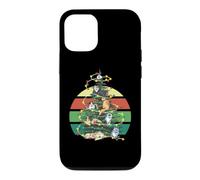 Arbre de Noël pour Chat Merry Xmas Cats Meowy Catmas Kitten Santa Coque pour iPhone 12/12 Pro
