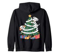 Arbre De Noël Pupplies Mignons Vacances d'hiver Sweat à Capuche